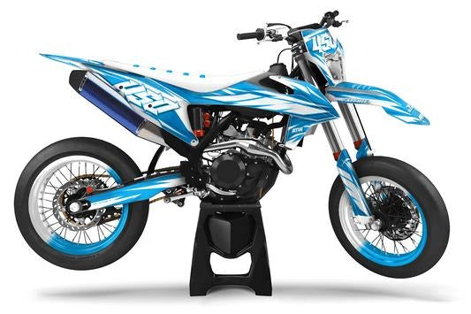 Kit de Gráficas para Motocross Beta Motard 200 - Diseño 03 - LedPro Racing