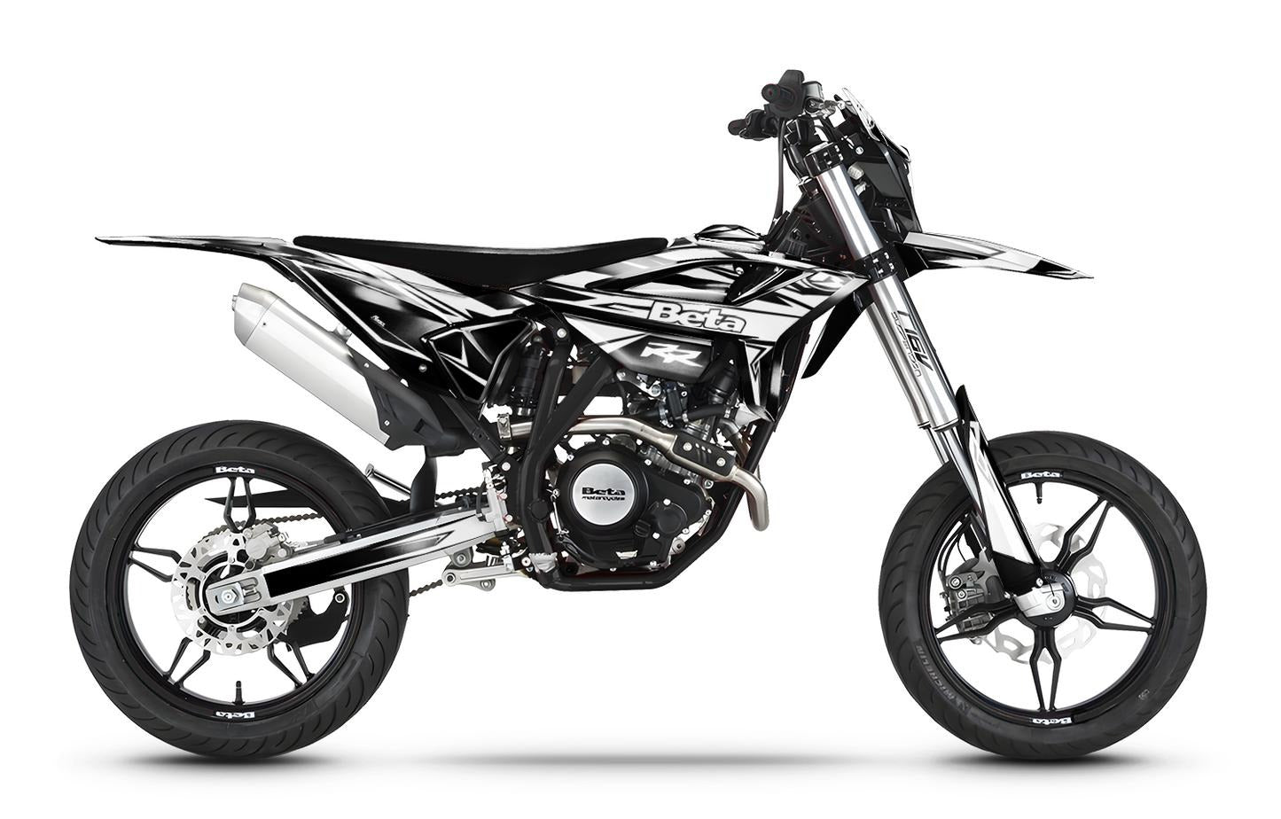 Kit de Gráficas para Motocross Beta Motard 200 - Diseño 04 - LedPro Racing