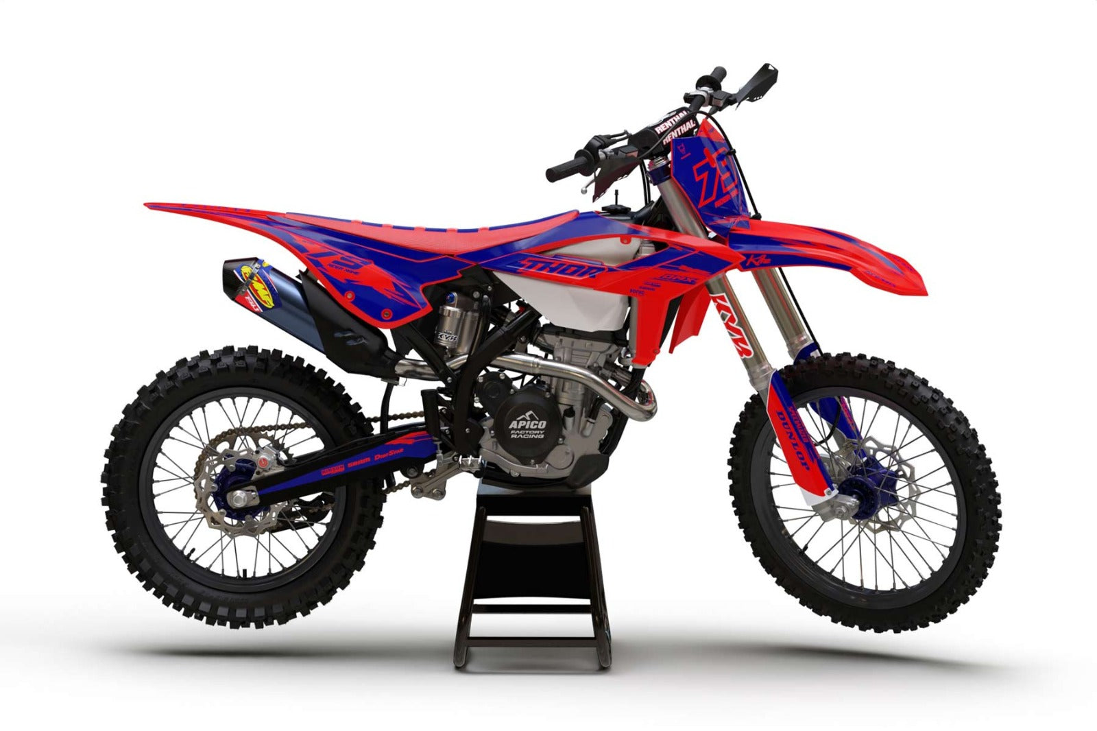 Kit de Gráficas para Motocross Beta RR 250/450 - Diseño 37 - LedPro Racing