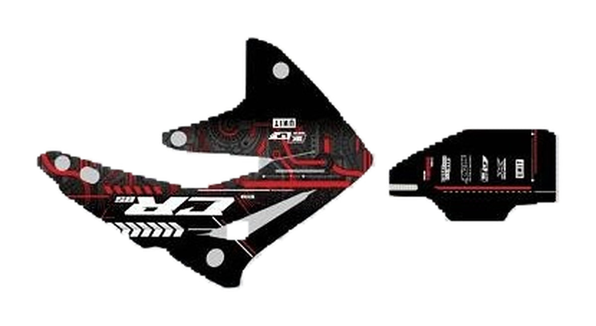 Kit de Gráficas para Motocross Honda CR - Diseño 01 - LedPro Racing