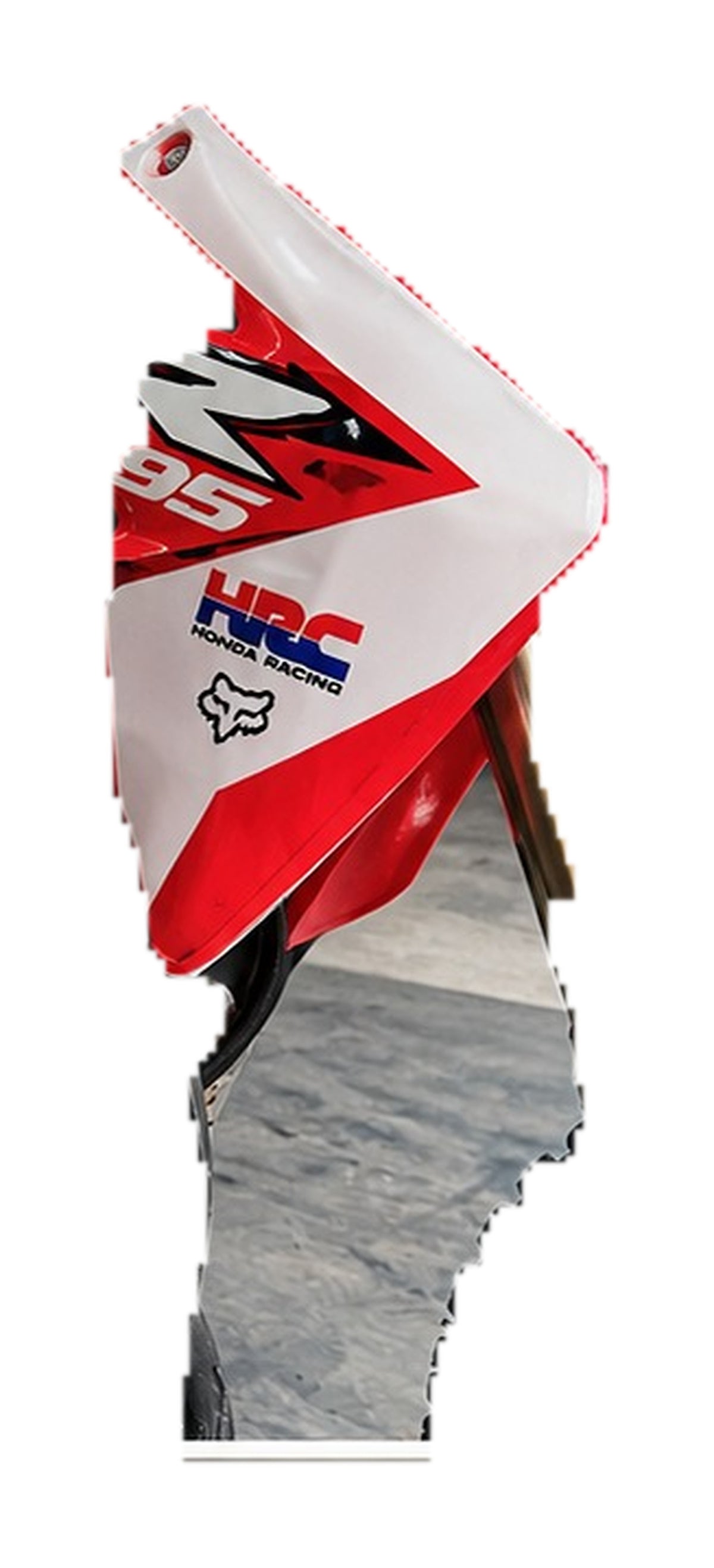 Kit de Gráficas para Motocross Honda CR - Diseño 02 - LedPro Racing