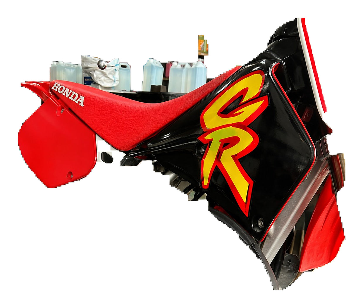 Kit de Gráficas para Motocross Honda CR - Diseño 05 - LedPro Racing