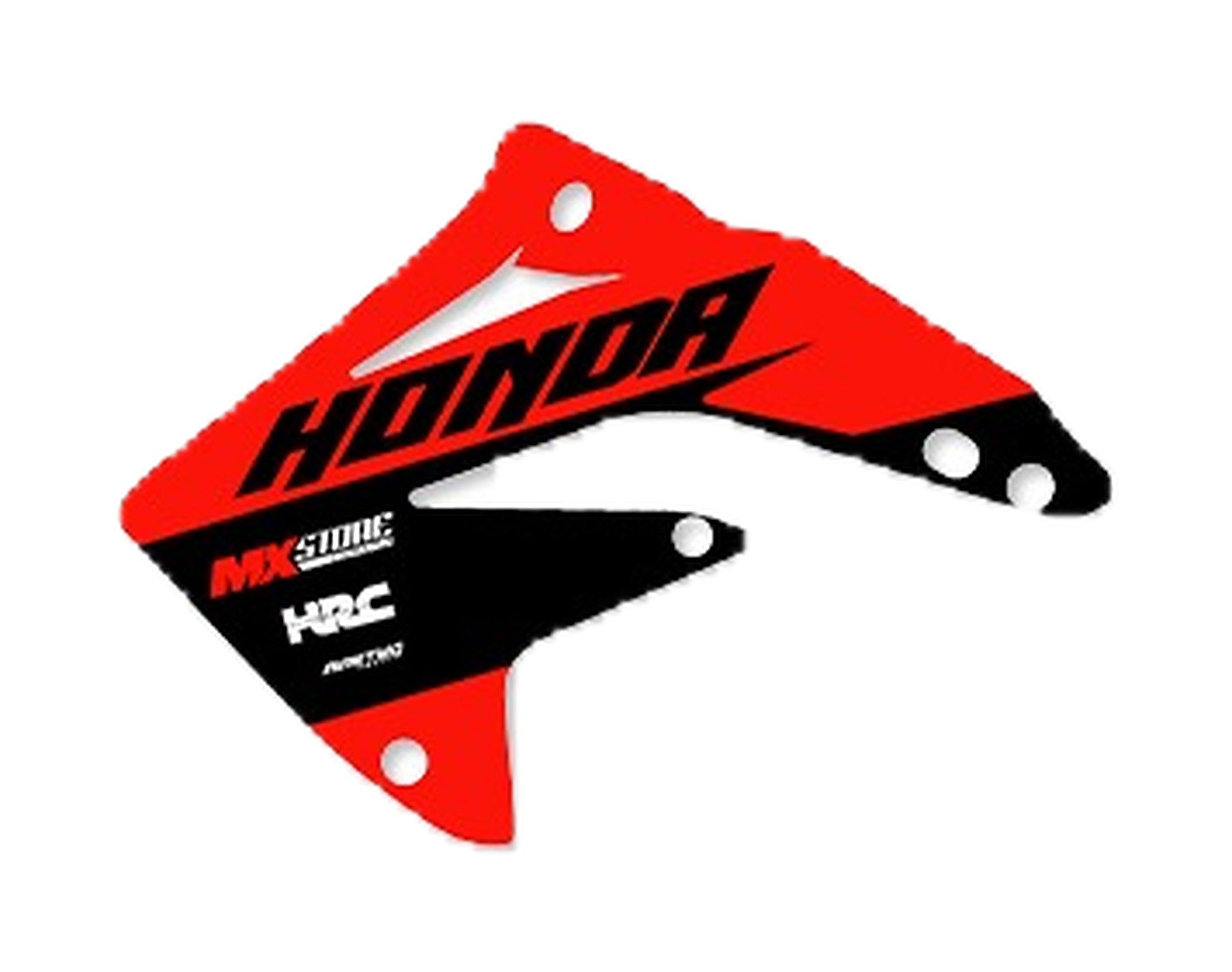 Kit de Gráficas para Motocross Honda CR - Diseño 14 - LedPro Racing