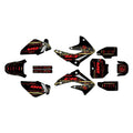 Kit de Gráficas para Motocross Honda CR - Diseño 23 - LedPro Racing