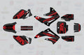 Kit de Gráficas para Motocross Honda CR - Diseño 31 - LedPro Racing