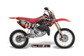 Kit de Gráficas para Motocross Honda CR - Diseño 37 - LedPro Racing