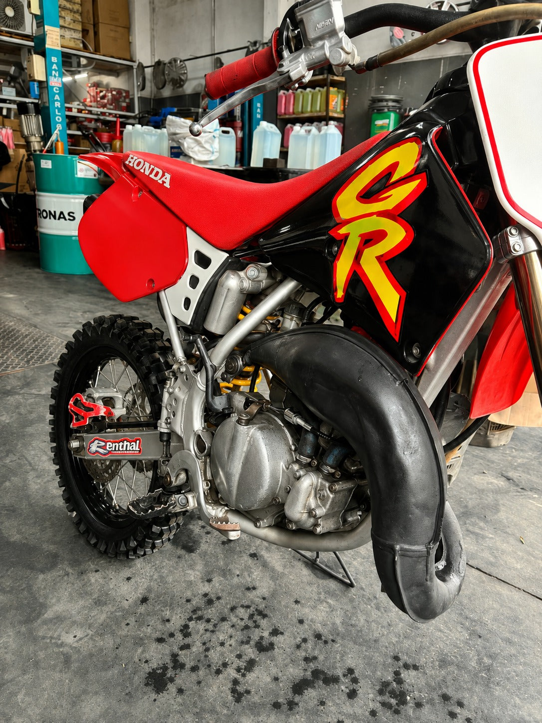 Kit de Gráficas para Motocross Honda CR - Diseño 43 - LedPro Racing