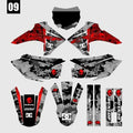 Kit de Gráficas para Motocross Honda CRF - Diseño 01 - LedPro Racing