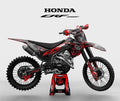 Kit de Gráficas para Motocross Honda CRF - Diseño 02 - LedPro Racing