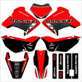 Kit de Gráficas para Motocross Honda XR Tornado - Diseño 01 - LedPro Racing