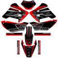 Kit de Gráficas para Motocross Honda XR Tornado - Diseño 02 - LedPro Racing