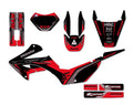 Kit de Gráficas para Motocross Honda XR Tornado - Diseño 05 - LedPro Racing