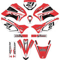 Kit de Gráficas para Motocross Honda XR Tornado - Diseño 06 - LedPro Racing