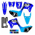 Kit de Gráficas para Motocross Honda XR Tornado - Diseño 12 - LedPro Racing