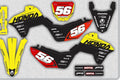 Kit de Gráficas para Motocross Honda XR Tornado - Diseño 17 - LedPro Racing
