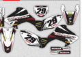 Kit de Gráficas para Motocross Honda XR Tornado - Diseño 19 - LedPro Racing