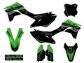 Kit de Gráficas para Motocross Kawasaki KLX - Diseño 08 - LedPro Racing