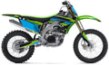 Kit de Gráficas para Motocross Kawasaki KX 250/450 - Diseño 39 - LedPro Racing
