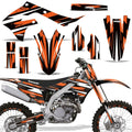 Kit de Gráficas para Motocross Kawasaki KX 250/450 - Diseño 52 - LedPro Racing