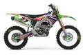 Kit de Gráficas para Motocross Kawasaki KX 250/450 - Diseño 60 - LedPro Racing