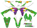 Kit de Gráficas para Motocross Kawasaki KX 250/450 - Diseño 71 - LedPro Racing