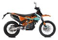 Kit de Gráficas para Motocross KTM Enduro - Diseño 01 - LedPro Racing