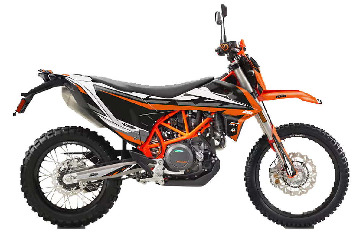 Kit de Gráficas para Motocross KTM Enduro - Diseño 07 - LedPro Racing