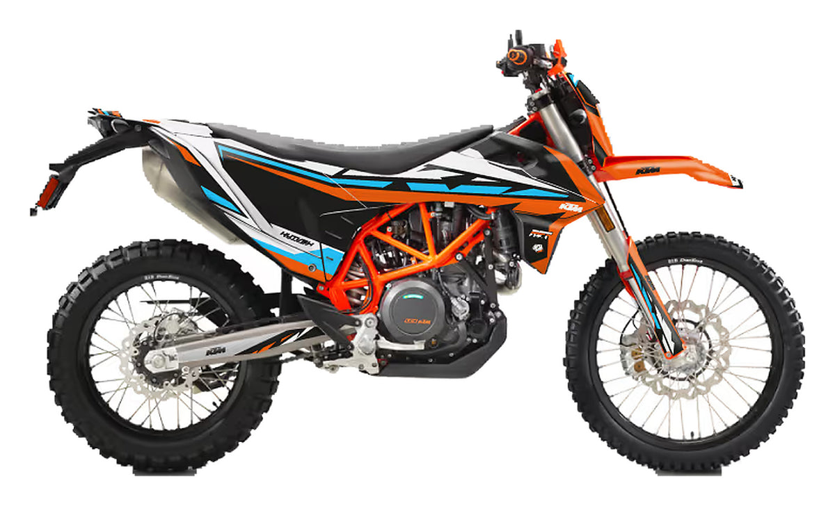 Kit de Gráficas para Motocross KTM Enduro - Diseño 11 - LedPro Racing