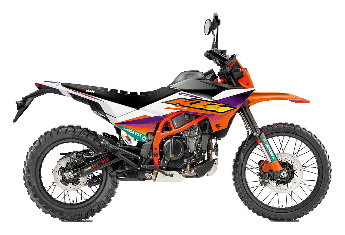 Kit de Gráficas para Motocross KTM Enduro - Diseño 15 - LedPro Racing