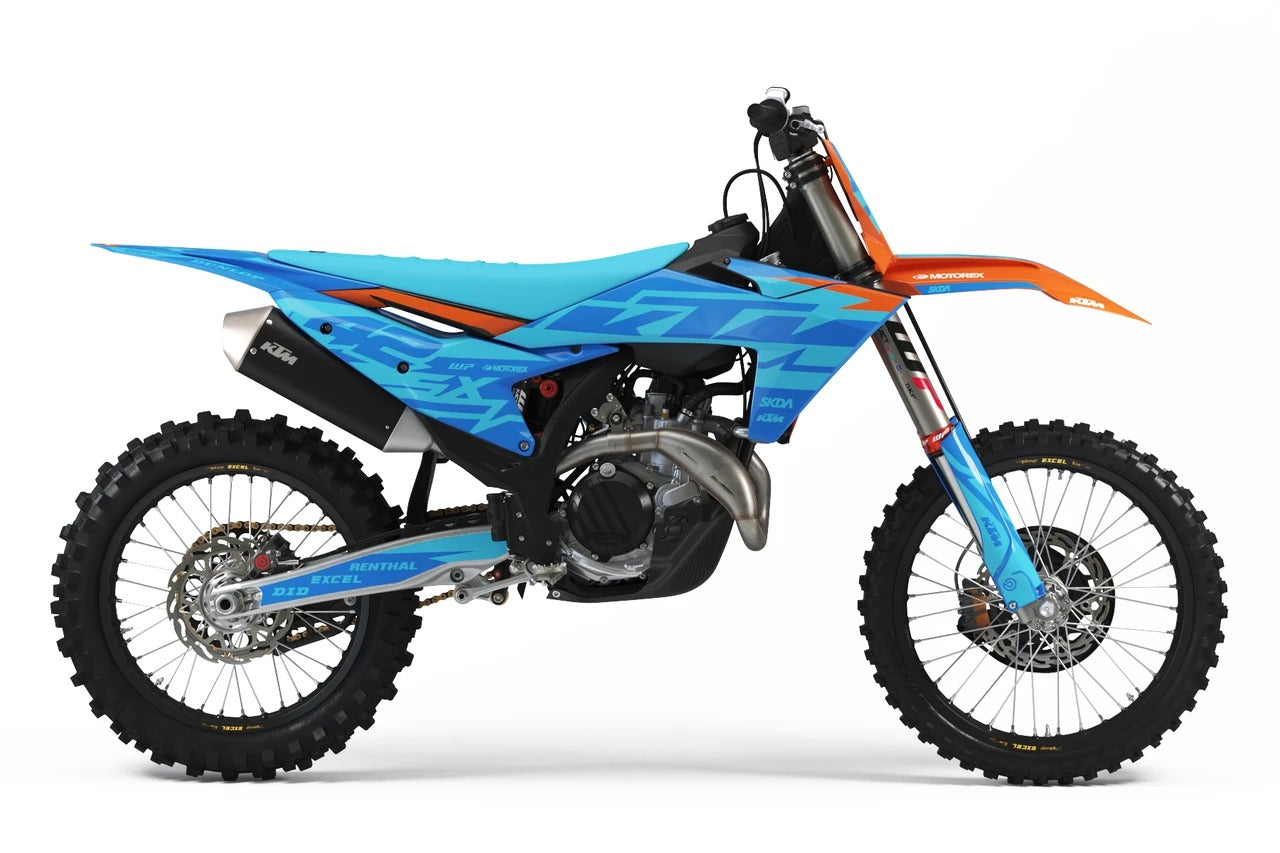 Kit de Gráficas para Motocross KTM Enduro - Diseño 20 - LedPro Racing