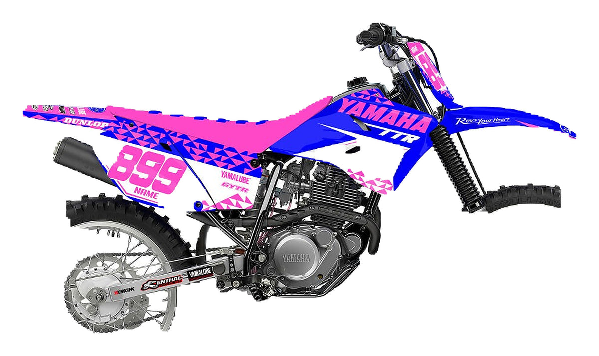 Kit de Gráficas para Motocross Yamaha TT-R - Diseño 11 - LedPro Racing