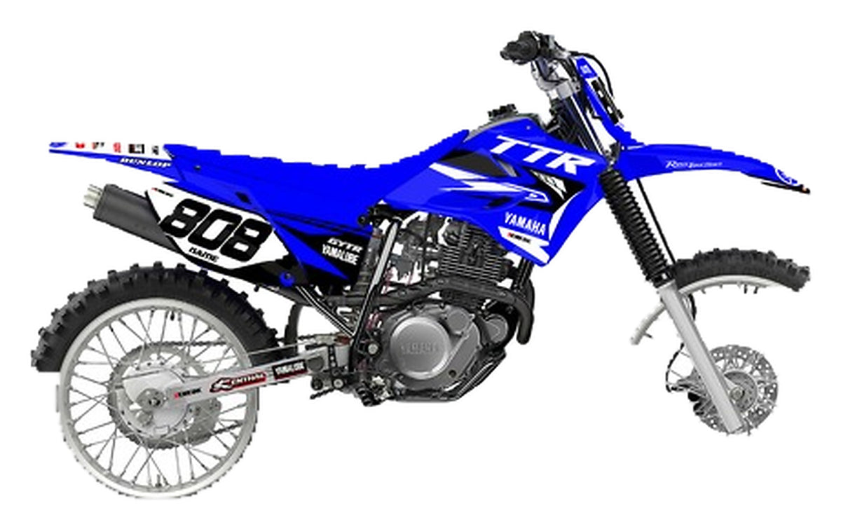Kit de Gráficas para Motocross Yamaha TT-R - Diseño 15 - LedPro Racing