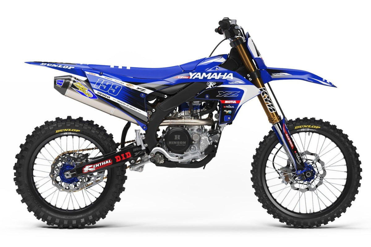Kit de Gráficas para Motocross Yamaha YZ 250/450 - Diseño 43 - LedPro Racing