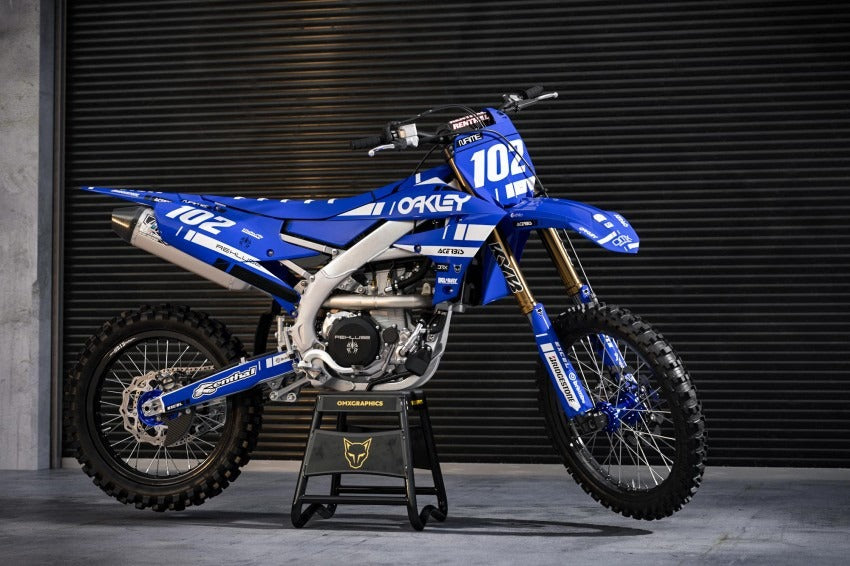 Kit de Gráficas para Motocross Yamaha YZ 250/450 - Diseño 51 - LedPro Racing