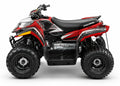 Kit de gráficas para ATV Polaris Outlaw - Diseño 12 Crimson Steel - LedPro Racing