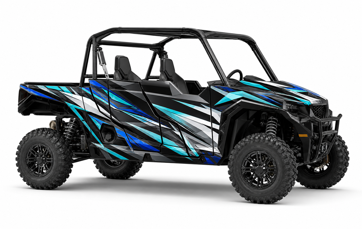 Kit de gráficas para UTV Polaris 4 Plazas - ARCTIC STRIKE - LedPro Racing