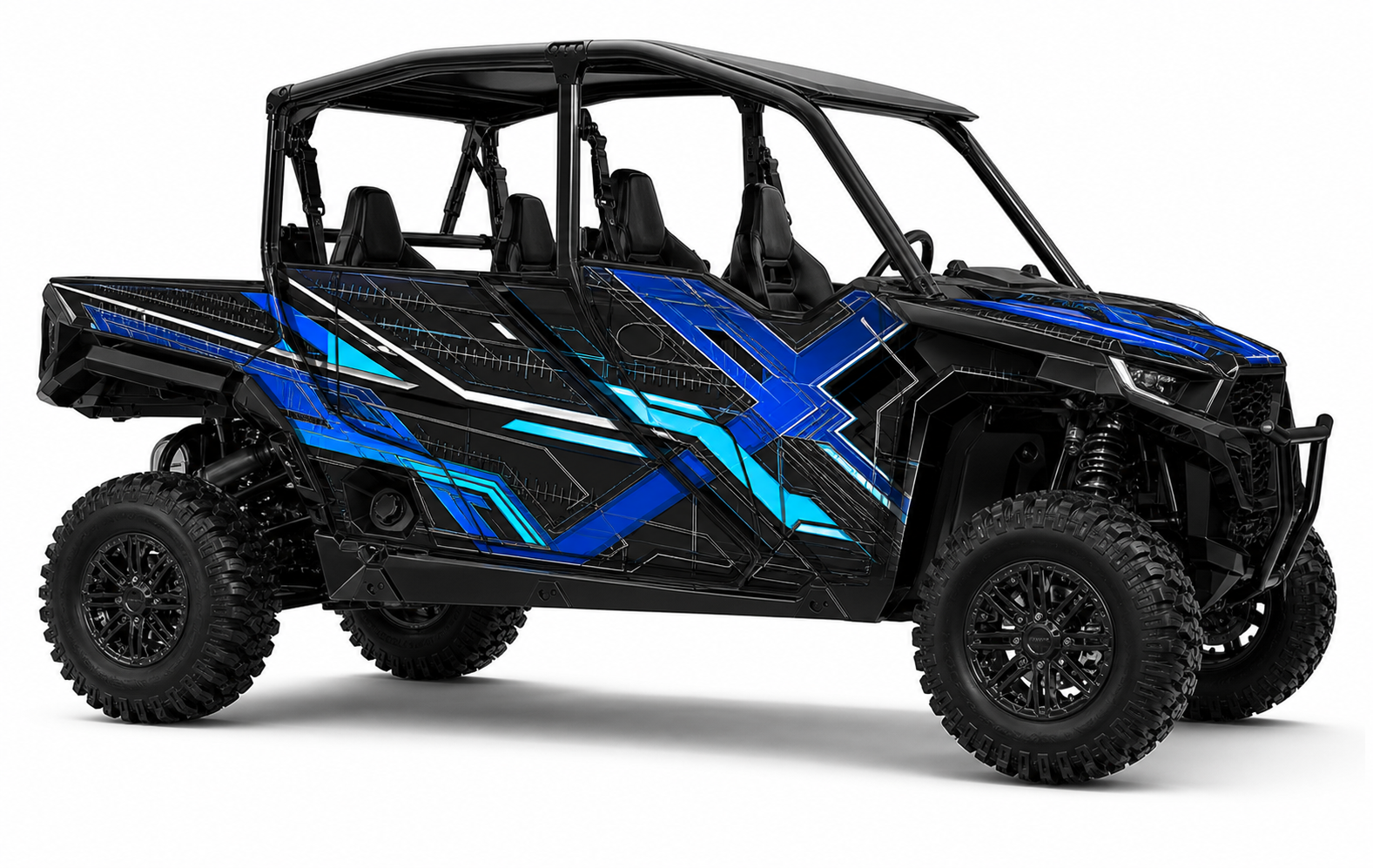 Kit de gráficas para UTV Polaris 4 Plazas - BLUEPRINT X - LedPro Racing