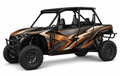 Kit de gráficas para UTV Polaris 4 Plazas - COPPER STORM - LedPro Racing