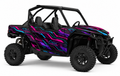 Kit de gráficas para UTV Polaris 4 Plazas - CYBER PINK - LedPro Racing