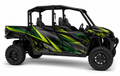 Kit de gráficas para UTV Polaris 4 Plazas - LIME PHANTOM - LedPro Racing