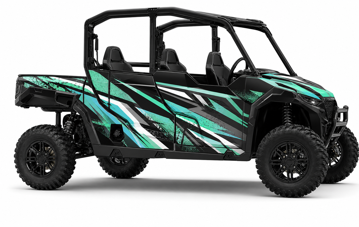 Kit de gráficas para UTV Polaris 4 Plazas - MINT ASSAULT - LedPro Racing