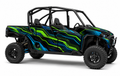 Kit de gráficas para UTV Polaris 4 Plazas - NEON CIRCUIT - LedPro Racing