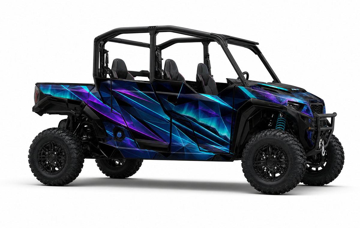 Kit de gráficas para UTV Polaris 4 Plazas - POLAR NIGHT - LedPro Racing