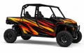Kit de gráficas para UTV Polaris 4 Plazas - SOLAR FLARE - LedPro Racing