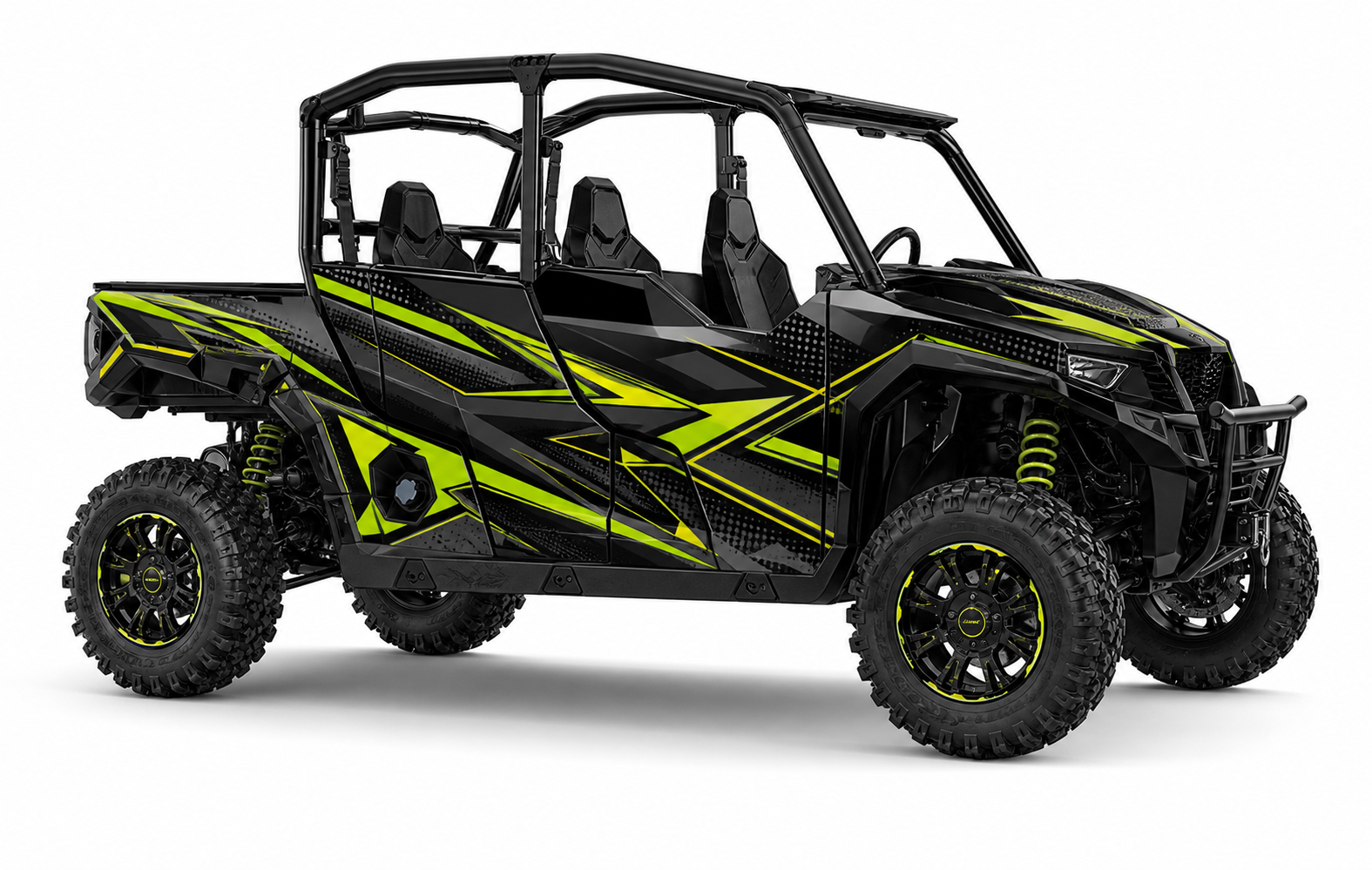 Kit de gráficas para UTV Polaris 4 Plazas - TOXIC PULSE - LedPro Racing