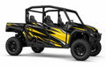 Kit de gráficas para UTV Polaris 4 Plazas - YELLOW JACKET - LedPro Racing