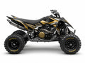 Kit de gráficas para ATV Yamaha Raptor - Diseño 09 Gold Apex - LedPro Racing