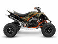 Kit de gráficas para ATV Yamaha Raptor - Diseño 10 Camo Velocity - LedPro Racing