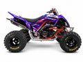 Kit de gráficas para ATV Yamaha Raptor - Diseño 15 Ultraviolet - LedPro Racing