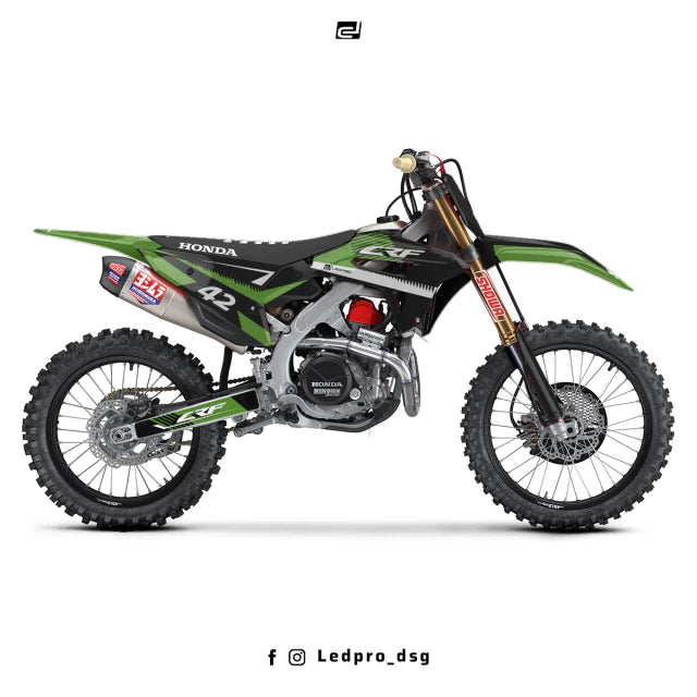 KIT DE GRÁFICAS PARA MOTOCROSS HONDA - HS8